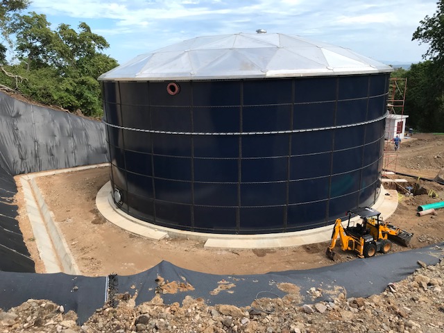 Costa Rica Water Tank in Playa Panama