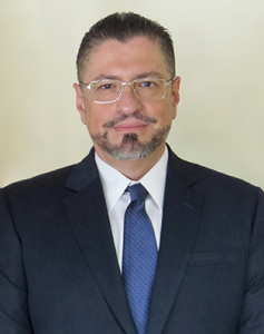 Rodrigo Chaves president of Costa Rica