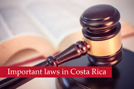 Gavel representing Costa Rica Law