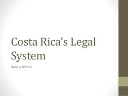 Book cover that says Costa Rica's Legal System