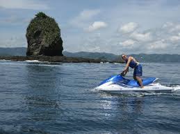 Jet Skiing in Playas del Coco area of Costa Rica