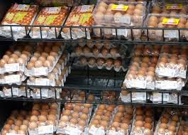 Eggs in a Costa Rica supermarket