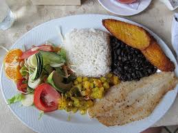Costa Rica Traditional Meal