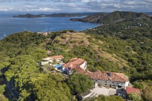 Aerial view of a Costa Rica luxury home