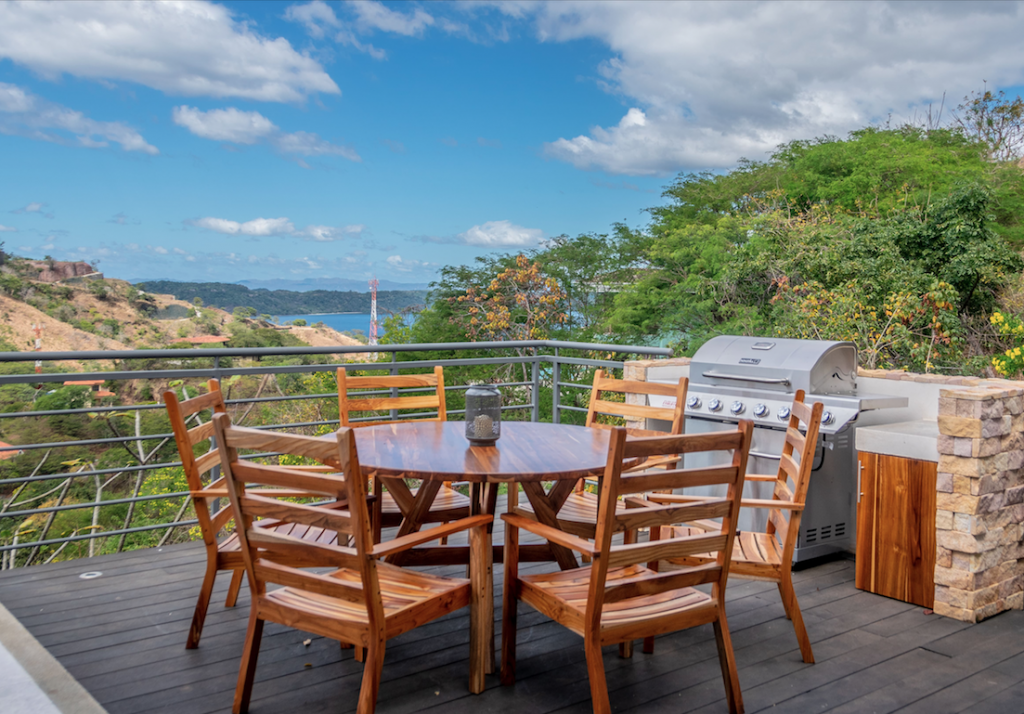View of the Pacific from a Costa Rica luxury home